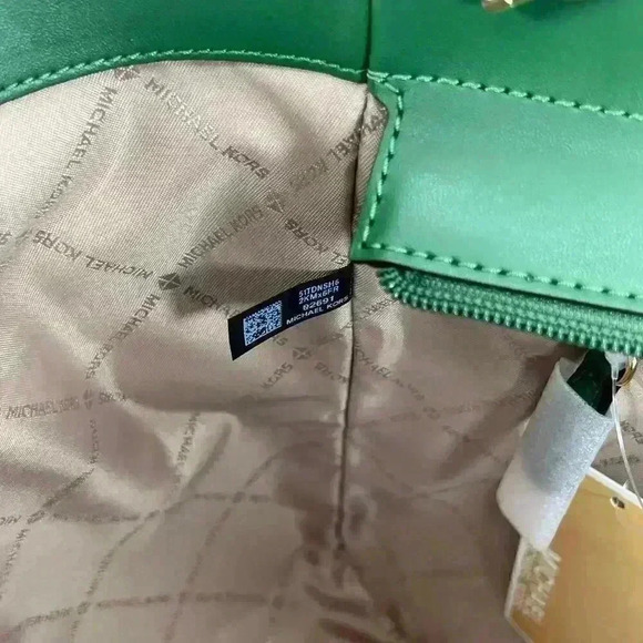 Michael Kors Shoulder Bag xchain Large Purse MK Signature Tote Fern Green - Picture 11 of 12